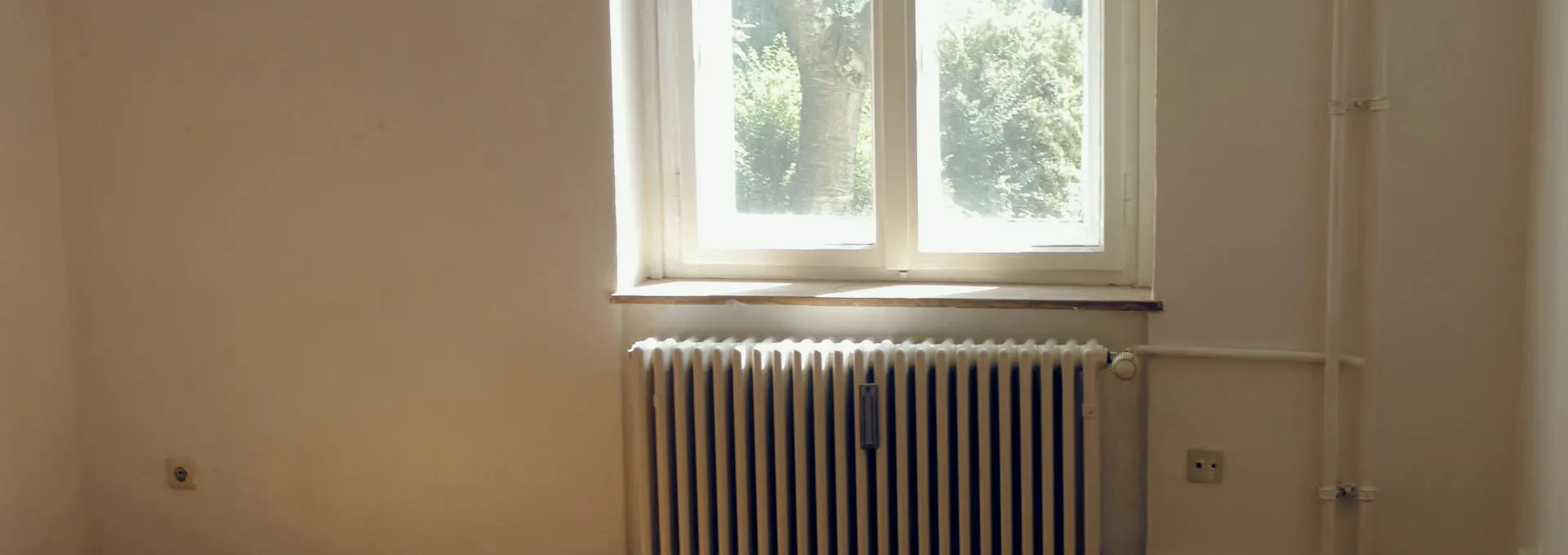 Heizkörper mit Thermostat